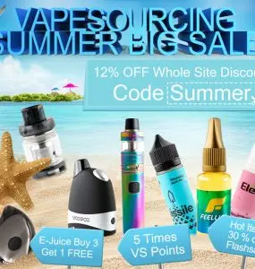 Vape Sourcing — Summer Vape Sale Banner