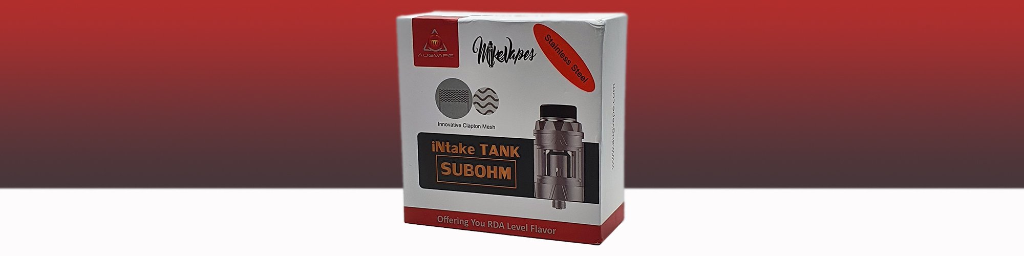 Augvape Intake Subohm Tank Main Banner