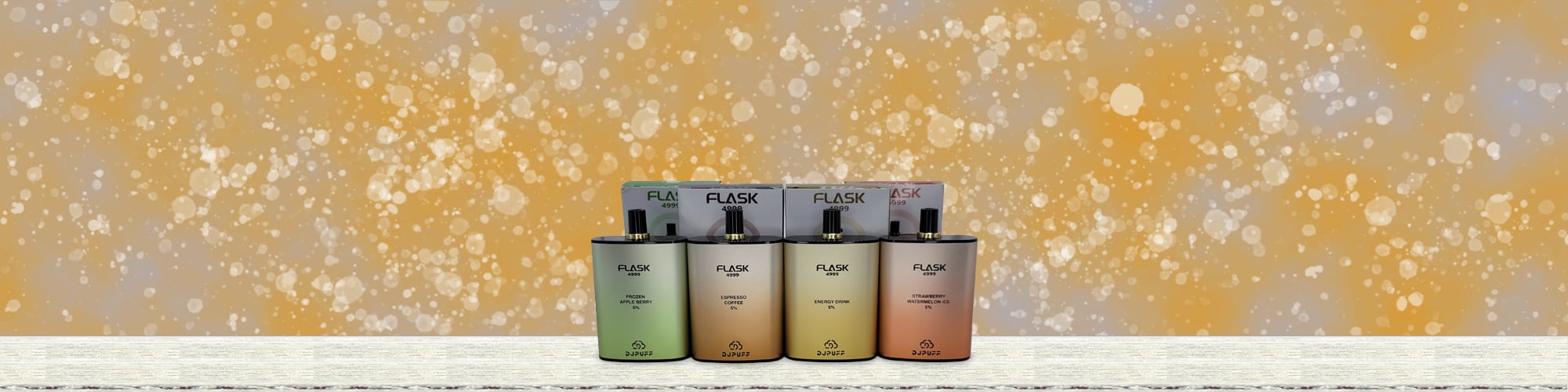 DJPUFF Flask 4999 Disposables Review Main Banner