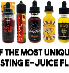 Most Unique and Interesting Ejuice Flavors Banner