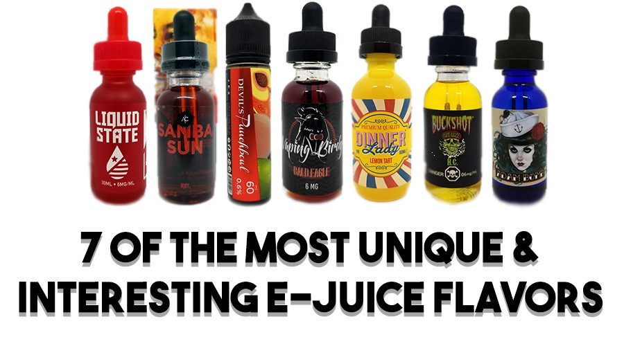 Most Unique and Interesting Ejuice Flavors Banner