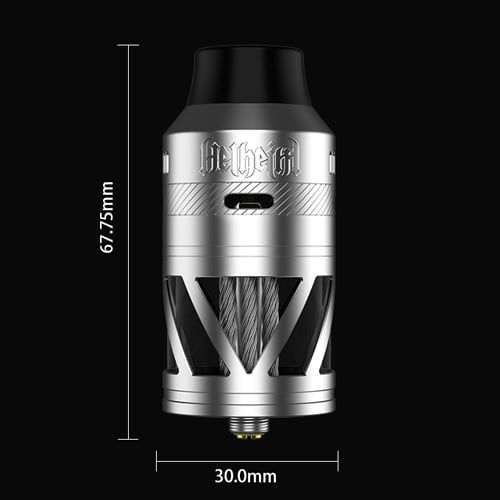 Hellvape Helheim S30 - 5 Height and Diameter Hellvape Helheim S30 - 5 Height and Diameter