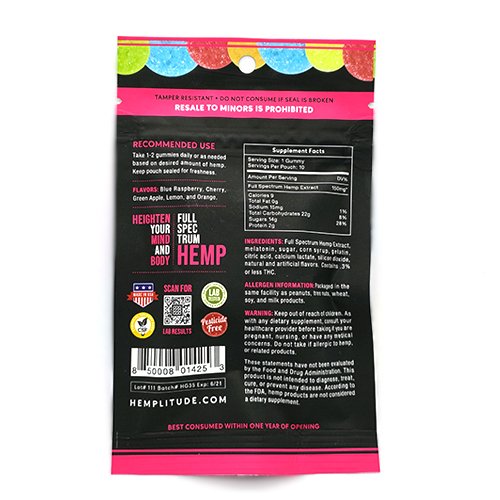 Hemp Gummies Sour Popperz 2 Hemp Gummies Sour Popperz 2