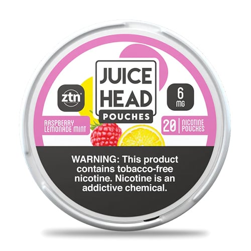 Juice Head TFN Pouches - Raspberry Lemonade Mint Juice Head TFN Pouches - Raspberry Lemonade Mint