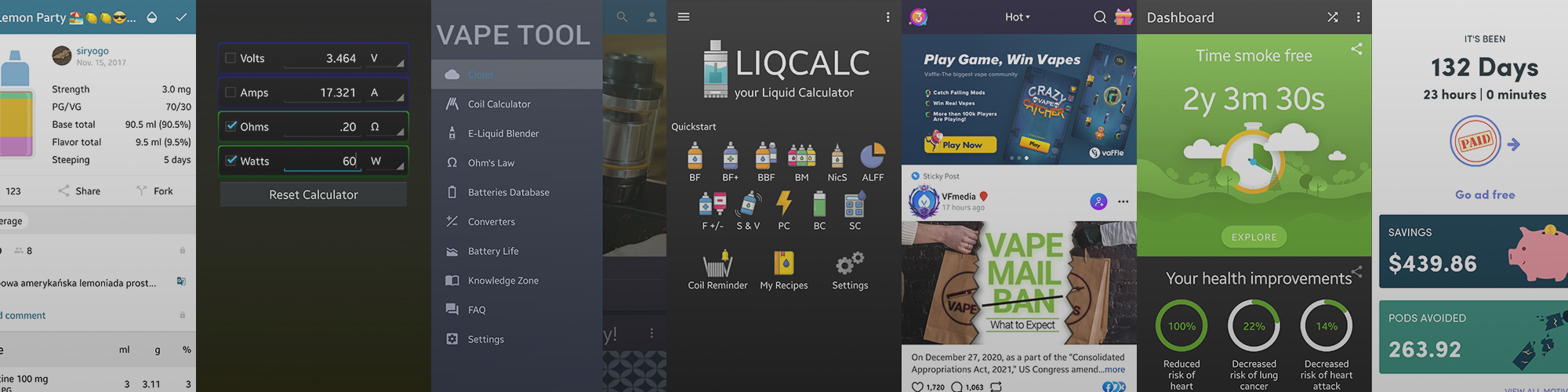 Nine Must-Have Apps for Every Vaper Main Banner