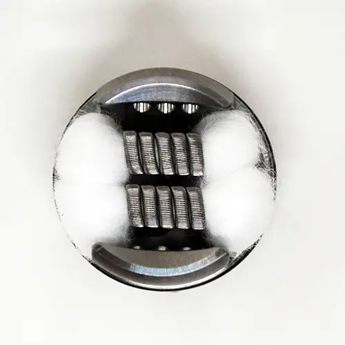 Recurve Dual Build Deck With Cotton & Coils Recurve Dual Build Deck With Cotton & Coils