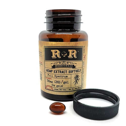 R+R CBD Softgels 2 R+R CBD Softgels 2