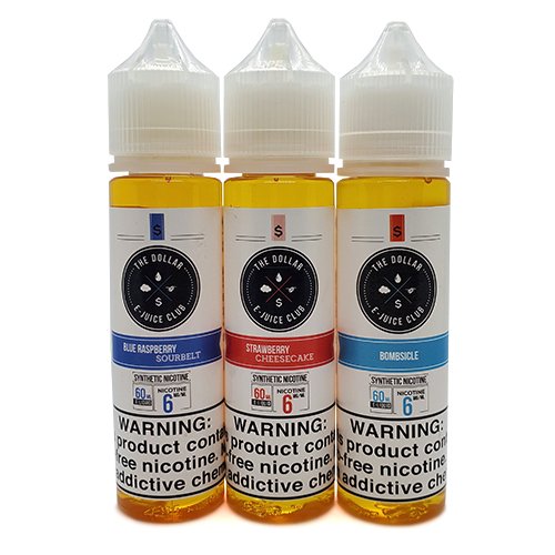 The Dollar E-Juice Club Ejuices 3