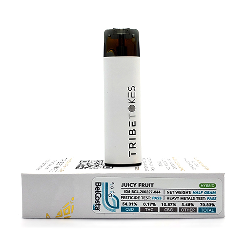 TribeTokes Disposable CBD Juicy Fruit
