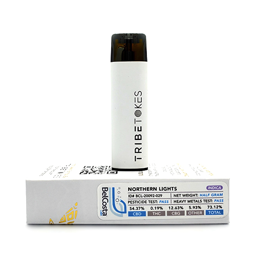 TribeTokes Disposable CBD Northern Lights