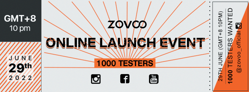 Zovoo Launch Event Ticket
