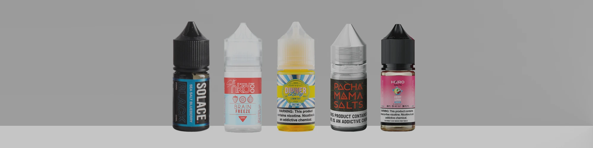 Best Nicotine Salt Ejuices Main Banner
