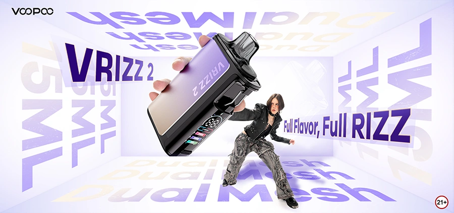 Double the Taste, Max the Capacity VOOPOO VRIZZ 2 - 1