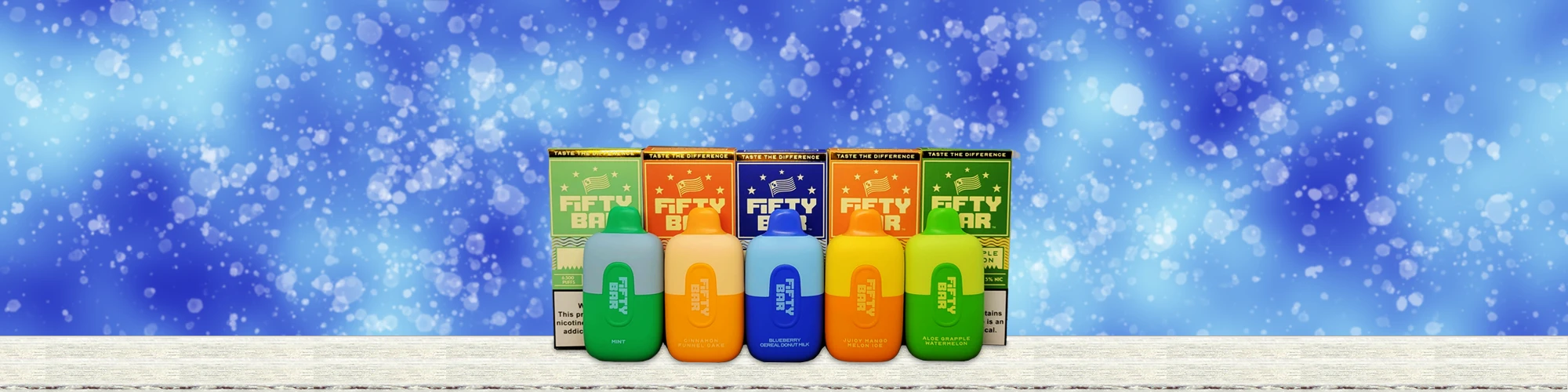 Fifty Bar Disposables Review Main Banner