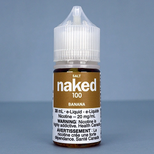 Naked 100 Nic Salt Ejuices - Banana