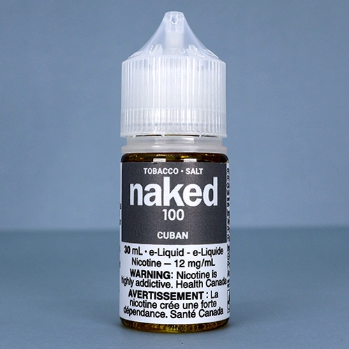 Naked 100 Nic Salt Ejuices - Cuban