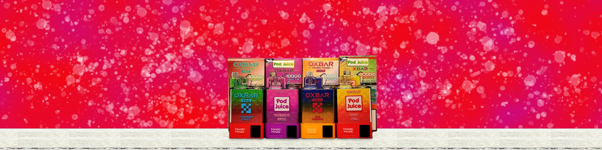 OXBAR Pod Juice Magic Maze Pro Review Main Banner