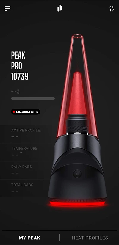 Puffco Peak Pro App - 1 Puffco Peak Pro App - 1