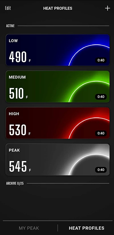 Puffco Peak Pro App - 5 Puffco Peak Pro App - 5