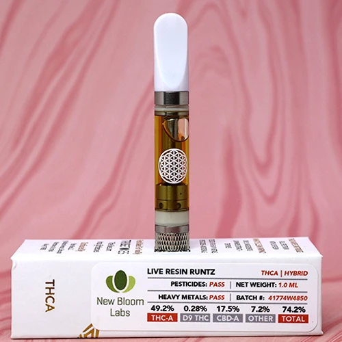 TribeTokes THC-A Cartridges - Live Resin Runtz