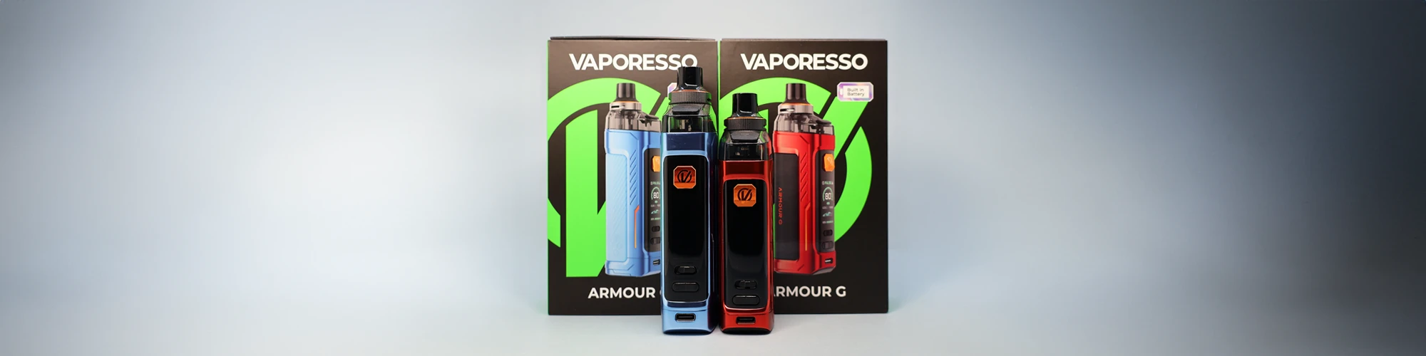 VAPORESSO ARMOUR G and ARMOUR GS Review Main Banner