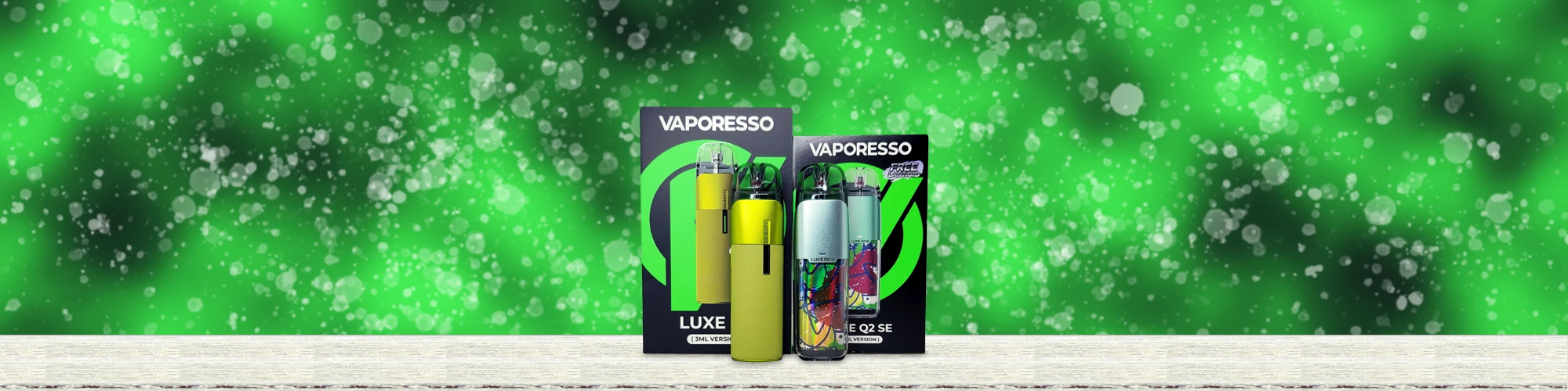 VAPORESSO LUXE Q2 and Q2 SE Review Main Banner