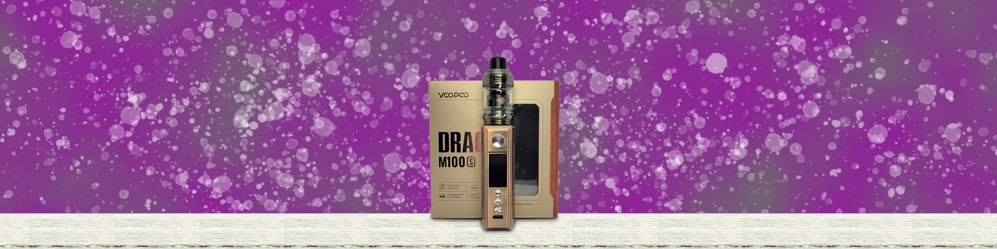 VOOPOO DRAG M100S Kit Review Main Banner